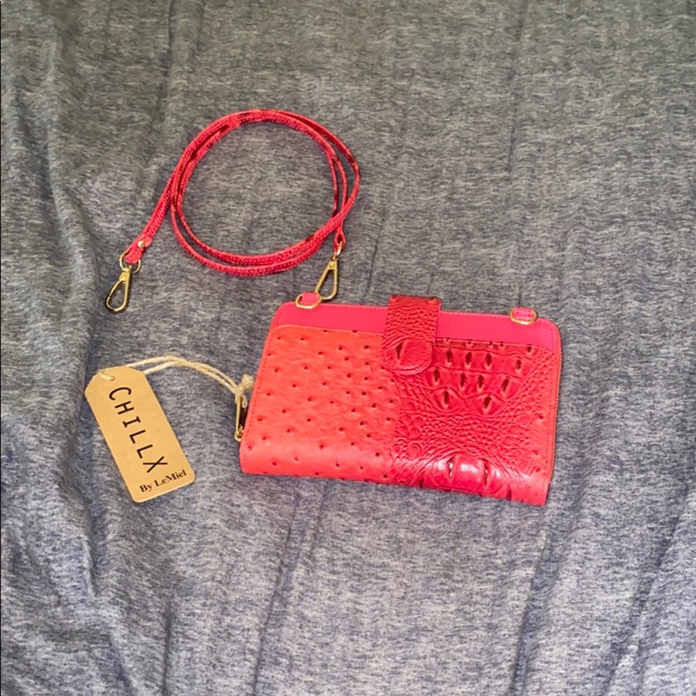 Pink chillx by: LeMiel purse